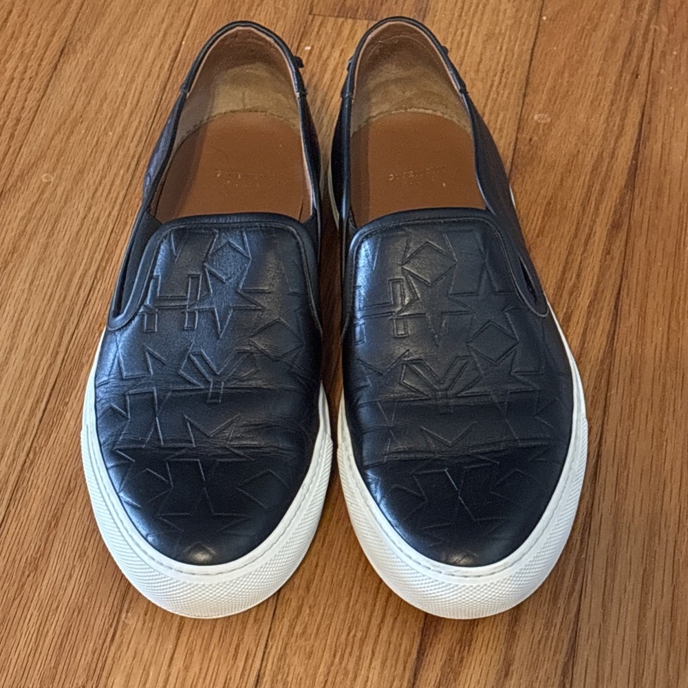 Givenchy Slip On Leather‎ Sneakers Size 39 Excellent Condition